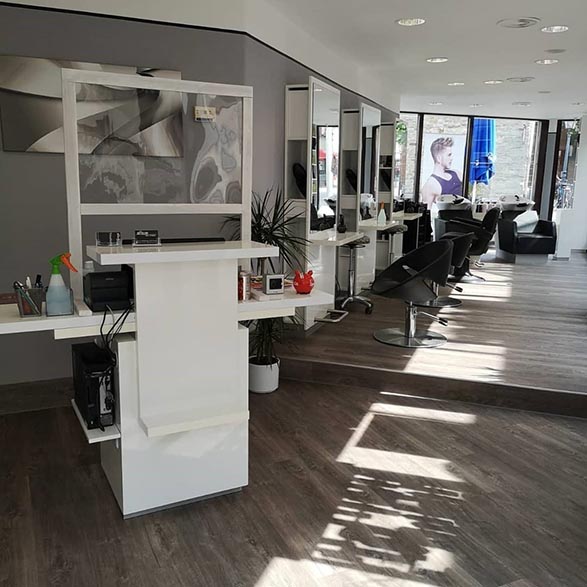 Theke Innen Bereich Friseur